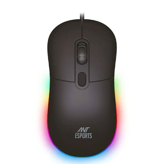 Ant Esports GM40 Optical RGB Wired Gaming Mouse - Black Ant Esports GM40 Optical RGB Wired Gaming Mouse - Black