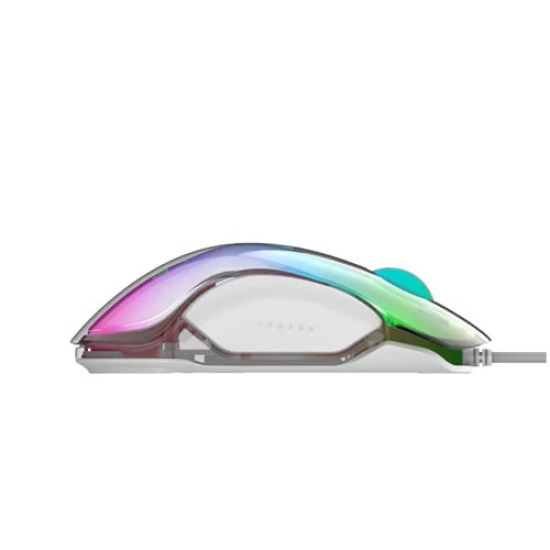 Ant Esports GM610 Crystal RGB Wired Gaming Mouse - White Ant Esports GM610 Crystal RGB Wired Gaming Mouse - White