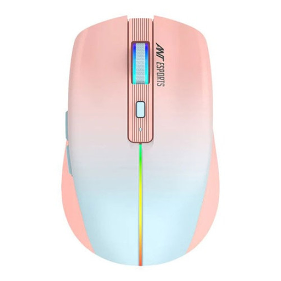 Ant Esports GM400W RGB Wireless Gaming Mouse (Rose Fog - Mabel) Ant Esports GM400W RGB Wireless Gaming Mouse (Rose Fog - Mabel)