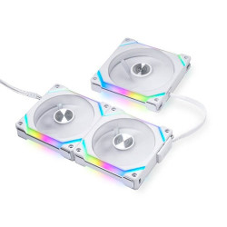 Lian Li UNI FAN SL V2 Triple Pack White  ARGB PWM 120mm with Controller (G99.12SLV23W.IN) Lian Li UNI FAN SL V2 Triple Pack White  ARGB PWM 120mm with Controller (G99.12SLV23W.IN)