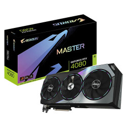 Gigabyte AORUS GeForce RTX 4080 MASTER 16GB (GV-N4080AORUS M-16GD) Gigabyte AORUS GeForce RTX 4080 MASTER 16GB (GV-N4080AORUS M-16GD)