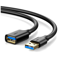 UGREEN USB 3.0 Extension Cable 1m (Black) 10368 UGREEN USB 3.0 Extension Cable 1m (Black) 10368