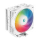 Deepcool AG400 WH ARGB Single Tower 120mm CPU Cooler (R-AG400-WHANMC-G-2) Deepcool AG400 WH ARGB Single Tower 120mm CPU Cooler (R-AG400-WHANMC-G-2)