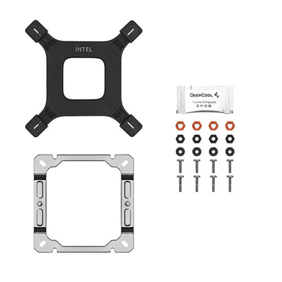 Deepcool AG400 WH ARGB Single Tower 120mm CPU Cooler (R-AG400-WHANMC-G-2) Deepcool AG400 WH ARGB Single Tower 120mm CPU Cooler (R-AG400-WHANMC-G-2)
