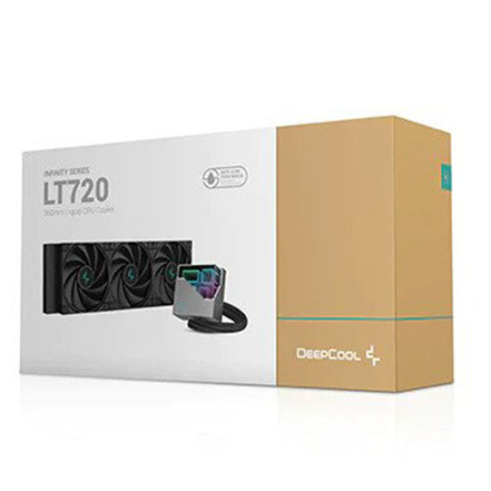 Deepcool LT720 360mm High-Performance Liquid CPU Cooler - Black (R-LT720-BKAMNF-G-1) Deepcool LT720 360mm High-Performance Liquid CPU Cooler - Black (R-LT720-BKAMNF-G-1)