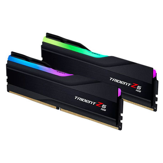 G.skill Trident Z5 RGB 32GB (2x16GB) DDR5 7200 CL34 Desktop RAM - Black (F5-7200J3445G16GX2-TZ5RK) G.skill Trident Z5 RGB 32GB (2x16GB) DDR5 7200 CL34 Desktop RAM - Black (F5-7200J3445G16GX2-TZ5RK)