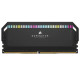 Corsair DOMINATOR PLATINUM RGB 32GB (2x16GB) DDR5 DRAM 7200MHz C34 Memory Kit - Black (CMT32GX5M2X7200C34)