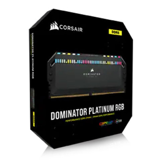 Corsair DOMINATOR PLATINUM RGB 32GB (2x16GB) DDR5 DRAM 7200MHz C34 Memory Kit - Black (CMT32GX5M2X7200C34) Corsair DOMINATOR PLATINUM RGB 32GB (2x16GB) DDR5 DRAM 7200MHz C34 Memory Kit - Black (CMT32GX5M2X7200C34)