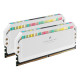 Corsair DOMINATOR PLATINUM RGB 32GB (2x16GB) DDR5 DRAM 5600MHz C36 Memory Kit - White (CMT32GX5M2B5600C36W) Corsair DOMINATOR PLATINUM RGB 32GB (2x16GB) DDR5 DRAM 5600MHz C36 Memory Kit - White (CMT32GX5M2B5600C36W)