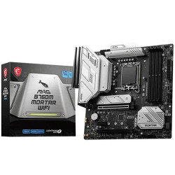 MSI MAG B760M MORTAR WIFI DDR5 Intel Motherboard MSI MAG B760M MORTAR WIFI DDR5 Intel Motherboard