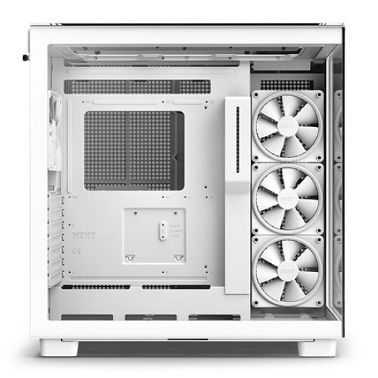 NZXT H9 Elite Premium Dual-Chamber Mid-Tower Airflow Case - White (CM-H91EW-01) NZXT H9 Elite Premium Dual-Chamber Mid-Tower Airflow Case - White (CM-H91EW-01)