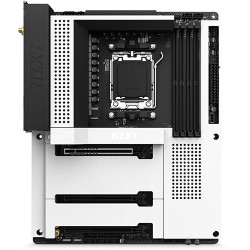 NZXT N7 B650E DDR5 AMD Motherboard with Wi-Fi and NZXT CAM Features - White N7-B65XT-W1) NZXT N7 B650E DDR5 AMD Motherboard with Wi-Fi and NZXT CAM Features - White N7-B65XT-W1)