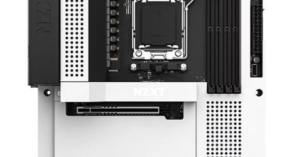 NZXT N7 B650E DDR5 AMD Motherboard with Wi-Fi and NZXT CAM
