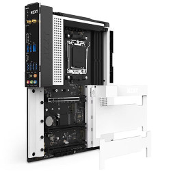 NZXT N7 B650E DDR5 AMD Motherboard with Wi-Fi and NZXT CAM Features - White N7-B65XT-W1) NZXT N7 B650E DDR5 AMD Motherboard with Wi-Fi and NZXT CAM Features - White N7-B65XT-W1)