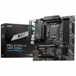 MSI PRO B760M-A WIFI DDR4 Intel Motherboard MSI PRO B760M-A WIFI DDR4 Intel Motherboard
