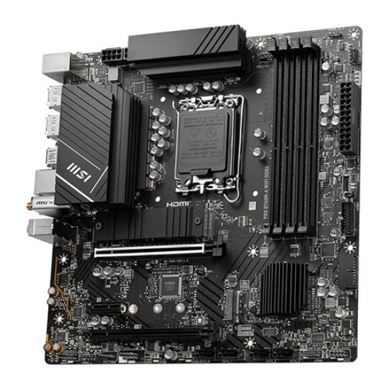 MSI PRO B760M-A WIFI DDR4 Intel Motherboard MSI PRO B760M-A WIFI DDR4 Intel Motherboard