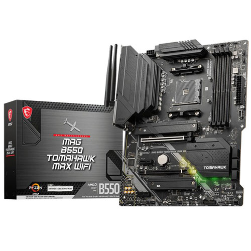 MSI MAG B550 TOMAHAWK MAX WIFI DDR4 AMD Motherboard