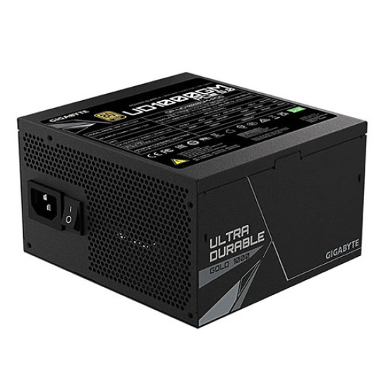 Gigabyte Ultra Durable 1000W PCIe Gen 5.0 80 PLUS Gold Fully Modular Power Supply (GP-UD1000GM PG5)