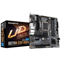 Gigabyte Q670M D3H DDR4 Intel Motherboard Gigabyte Q670M D3H DDR4 Intel Motherboard