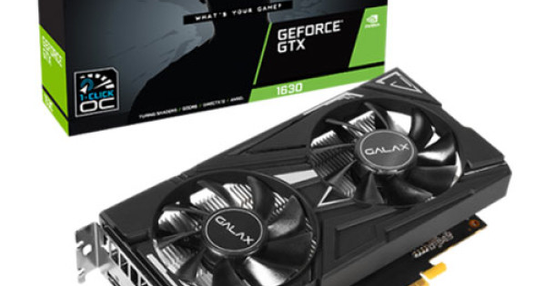GALAX GeForce GTX 1630 EX (1 CLICK OC) 4GB GDDR6