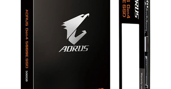 Gigabyte AORUS Gen4 5000E SSD 500GB (AG450E500G-G)