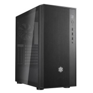 SilverStone FARA R1 V2 ATX Mid Tower Chassis with Tempered Glass - Black (SST-FAR1B-G-V2)