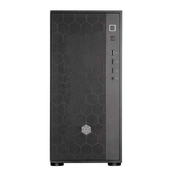 SilverStone FARA R1 V2 ATX Mid Tower Chassis with Tempered Glass - Black (SST-FAR1B-G-V2) SilverStone FARA R1 V2 ATX Mid Tower Chassis with Tempered Glass - Black (SST-FAR1B-G-V2)