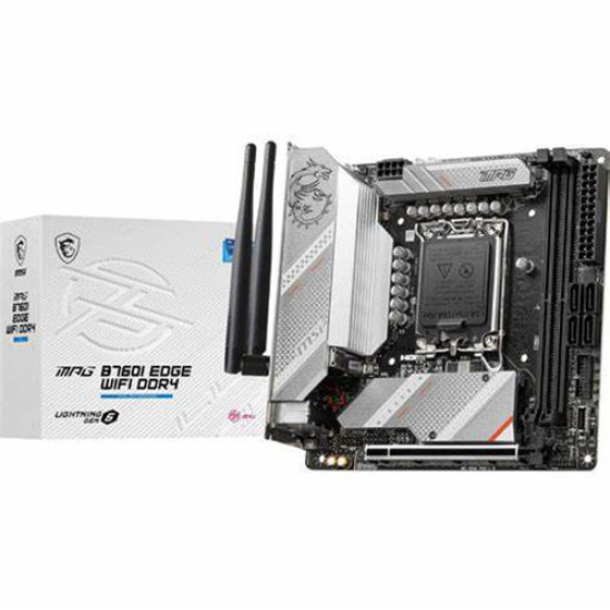 MSI MPG B760I EDGE WIFI DDR4 Intel Motherboard MSI MPG B760I EDGE WIFI DDR4 Intel Motherboard