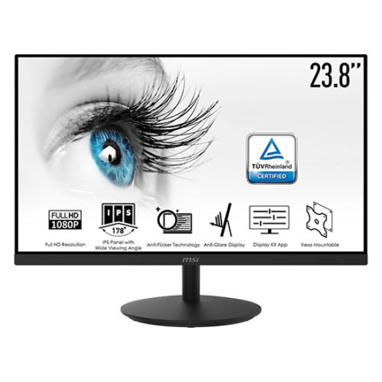 MSI PRO MP242 - 24 Inch SRGB Professional Monitor(9S6-3PA1CT-065)