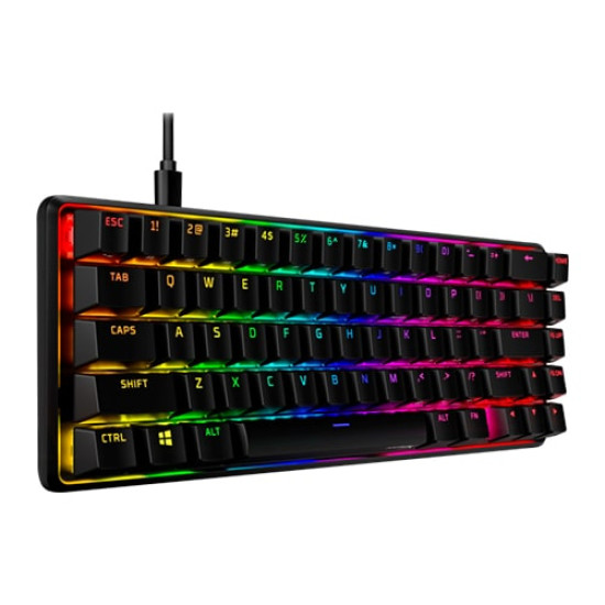 HyperX Alloy Origins 65 - Mechanical Gaming Keyboard - HX Aqua (56R64AA-ABA) HyperX Alloy Origins 65 - Mechanical Gaming Keyboard - HX Aqua (56R64AA-ABA)