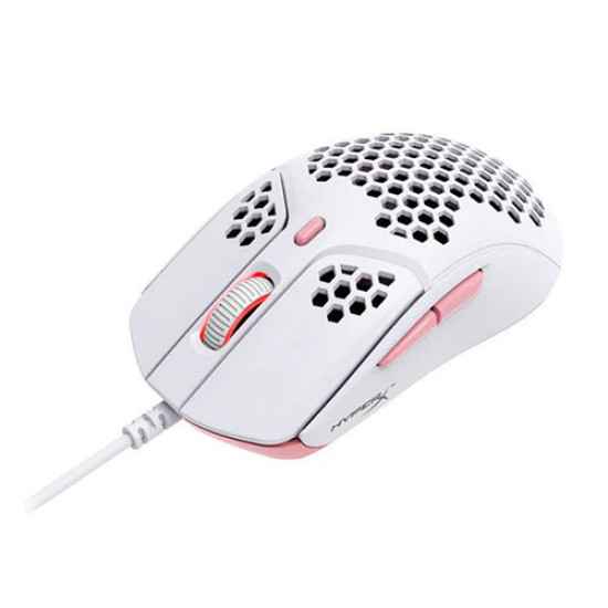 HyperX Pulsefire Haste - Gaming Mouse - White-Pink (4P5E4AA) HyperX Pulsefire Haste - Gaming Mouse - White-Pink (4P5E4AA)