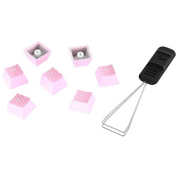 HyperX Rubber Keycaps - Gaming Accessory Kit - Pink (519U0AA-ABA) HyperX Rubber Keycaps - Gaming Accessory Kit - Pink (519U0AA-ABA)