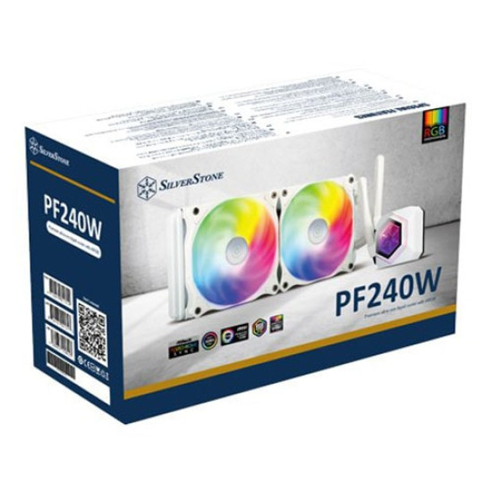 Silverstone PF240W-ARGB Premium All-In-One Liquid Cooler (SST-PF240W-ARGB-V2) Silverstone PF240W-ARGB Premium All-In-One Liquid Cooler (SST-PF240W-ARGB-V2)