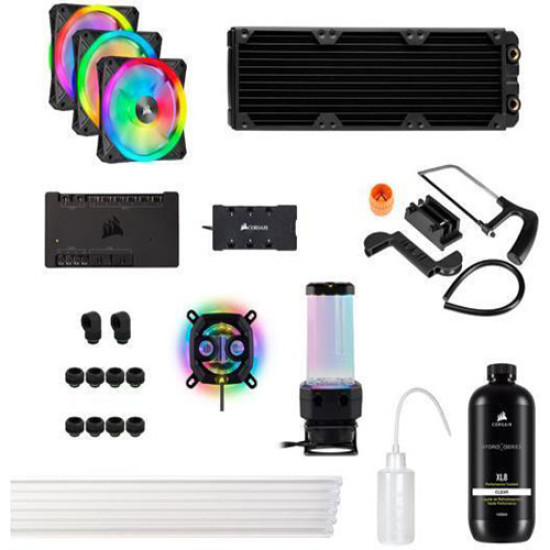 Corsair HYDRO X SERIES iCUE XH305i RGB PRO Custom Cooling Kit - Black (CX-9070008-WW) Corsair HYDRO X SERIES iCUE XH305i RGB PRO Custom Cooling Kit - Black (CX-9070008-WW)