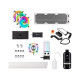 Corsair HYDRO X SERIES iCUE XH305i RGB PRO Custom Cooling Kit - White (CX-9070009-WW) Corsair HYDRO X SERIES iCUE XH305i RGB PRO Custom Cooling Kit - White (CX-9070009-WW)