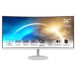 MSI PRO MP341CQW 34inch Curved Business Productivity Monitor MSI PRO MP341CQW 34inch Curved Business Productivity Monitor