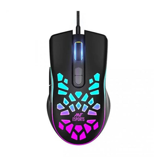 Ant Esports GM80 Wired Optical Gaming Mouse - Black Ant Esports GM80 Wired Optical Gaming Mouse - Black