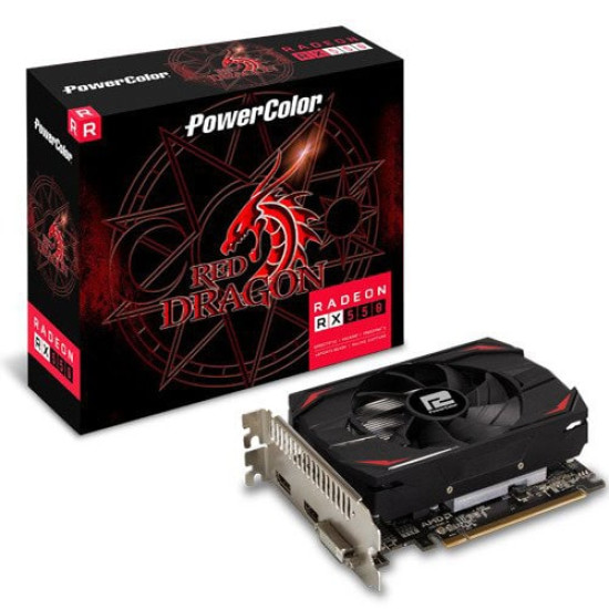 PowerColor Red Dragon Radeon RX 550 4GB GDDR5 (AXRX 550 4GBD5-HLE) PowerColor Red Dragon Radeon RX 550 4GB GDDR5 (AXRX 550 4GBD5-HLE)
