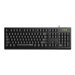 Rapoo NK1800 Spill Resistance Wired USB Keyboard Black Rapoo NK1800 Spill Resistance Wired USB Keyboard Black