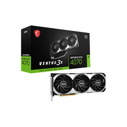 MSI GeForce RTX 4070 VENTUS 3X 12G OC GDDR6X MSI GeForce RTX 4070 VENTUS 3X 12G OC GDDR6X