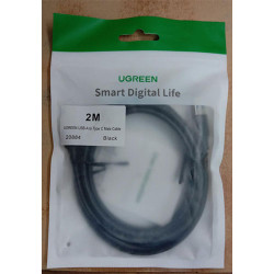 UGREEN USB 3.0 A Male To Type C Male Cable 2M (20884) UGREEN USB 3.0 A Male To Type C Male Cable 2M (20884)