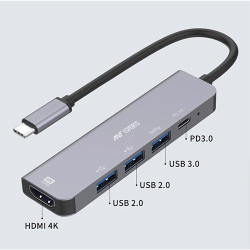 Ant Esports AEC510 USB Type-C Docking Station (AEC510) Ant Esports AEC510 USB Type-C Docking Station (AEC510)