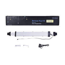 Lian Li Strimer Plus 8 Pin V2 with 12VHPWR Connector (G89.PW16-8PV2.00) Lian Li Strimer Plus 8 Pin V2 with 12VHPWR Connector (G89.PW16-8PV2.00)