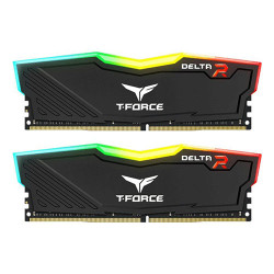 Teamgroup T-Force Delta RGB 16GB (2 x 8GB) DDR4 3200MHz Black (TF3D416G3200HC16FDC01) Teamgroup T-Force Delta RGB 16GB (2 x 8GB) DDR4 3200MHz Black (TF3D416G3200HC16FDC01)