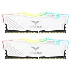 Teamgroup T-Force Delta RGB 16GB (2 x 8GB) DDR4 3200MHz White (TF4D416G3200HC16FDC01) Teamgroup T-Force Delta RGB 16GB (2 x 8GB) DDR4 3200MHz White (TF4D416G3200HC16FDC01)