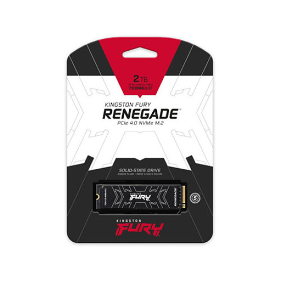 Kingston FURY Renegade 2TB PCIe Gen 4.0 NVMe Solid State Drive Kingston FURY Renegade 2TB PCIe Gen 4.0 NVMe Solid State Drive