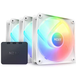 NZXT F120RGB Core 120mm RGB Fans Triple Pack White (RF-C12TF-W1) NZXT F120RGB Core 120mm RGB Fans Triple Pack White (RF-C12TF-W1)