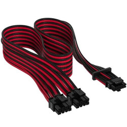 Corsair Premium Individually Sleeved 12+4pin PCIe Gen 5 12VHPWR 600W Cable Black Red (CP-8920334) Corsair Premium Individually Sleeved 12+4pin PCIe Gen 5 12VHPWR 600W Cable Black Red (CP-8920334)