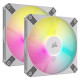 Corsair iCUE AF120 RGB SLIM 120mm PWM Fluid Dynamic Bearing Fan White Twin Pack (CO-9050165-WW) Corsair iCUE AF120 RGB SLIM 120mm PWM Fluid Dynamic Bearing Fan White Twin Pack (CO-9050165-WW)