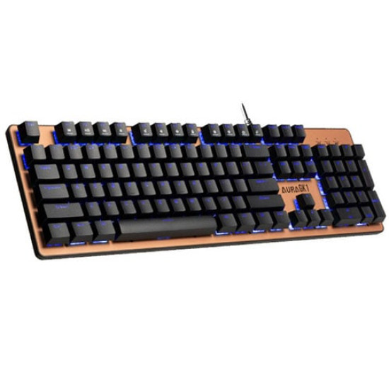 Gamdias AURA GK1 Multicolor Mechanical Gaming Keyboard Red Switch (Classic Bronze)